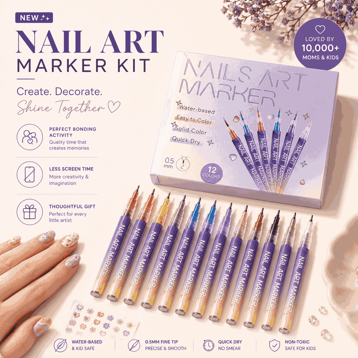 Nail Art Markers-12 Colors🎨