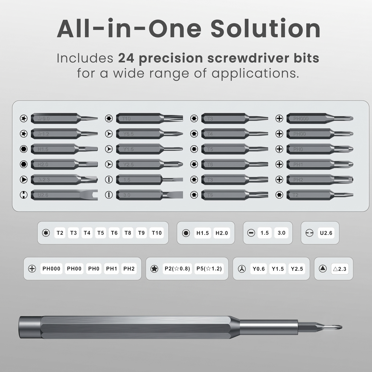 24 in 1 Screwdriver Set