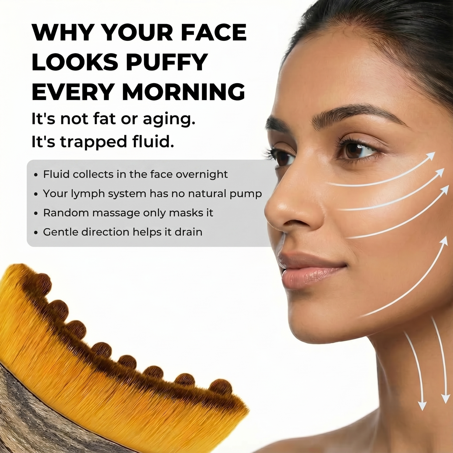 Lymphatic Facial Massage Brush + Free E-Book