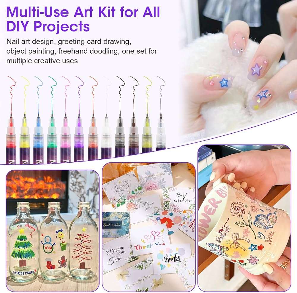 Nail Art Markers-12 Colors🎨