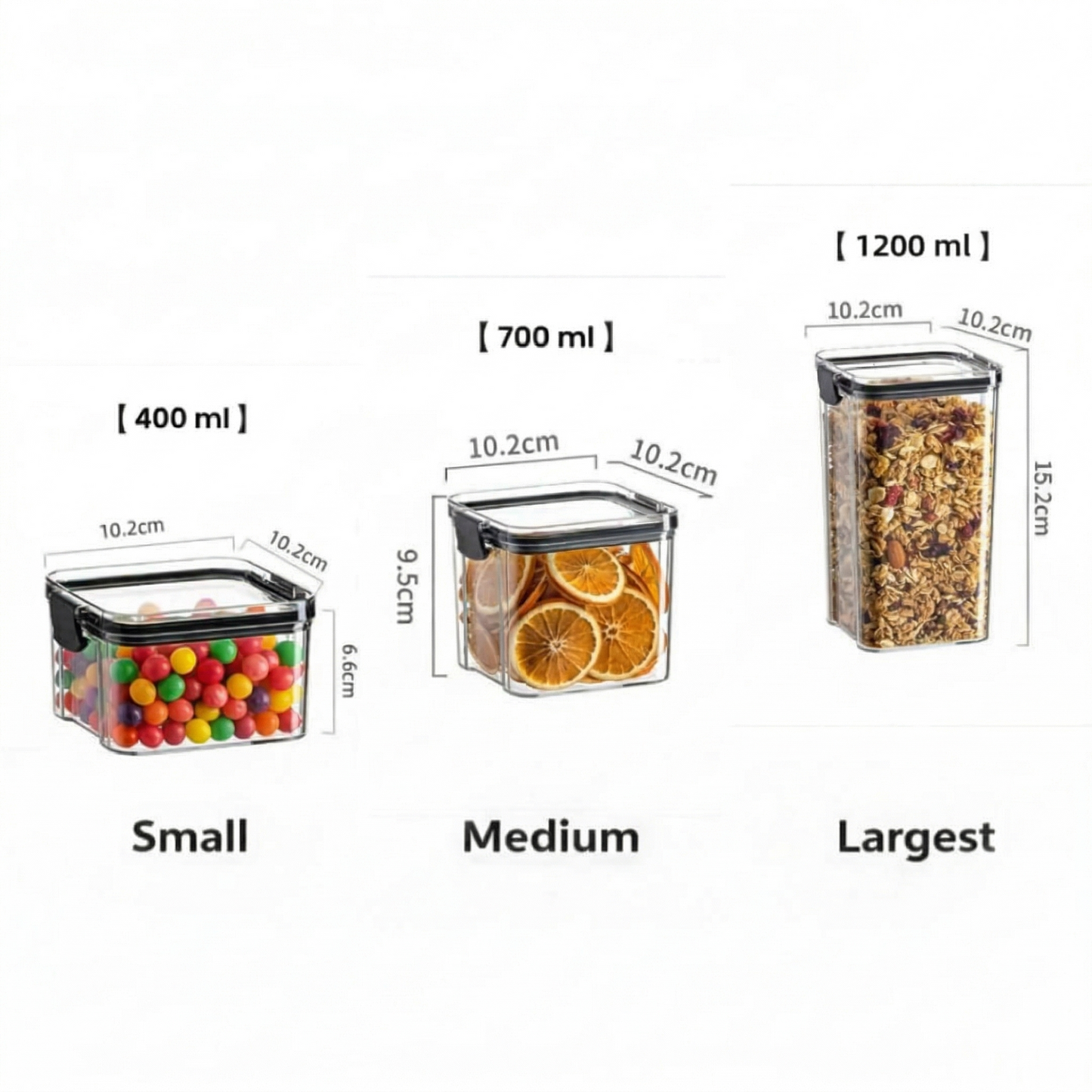 Air Tight Kitchen Storage Containers